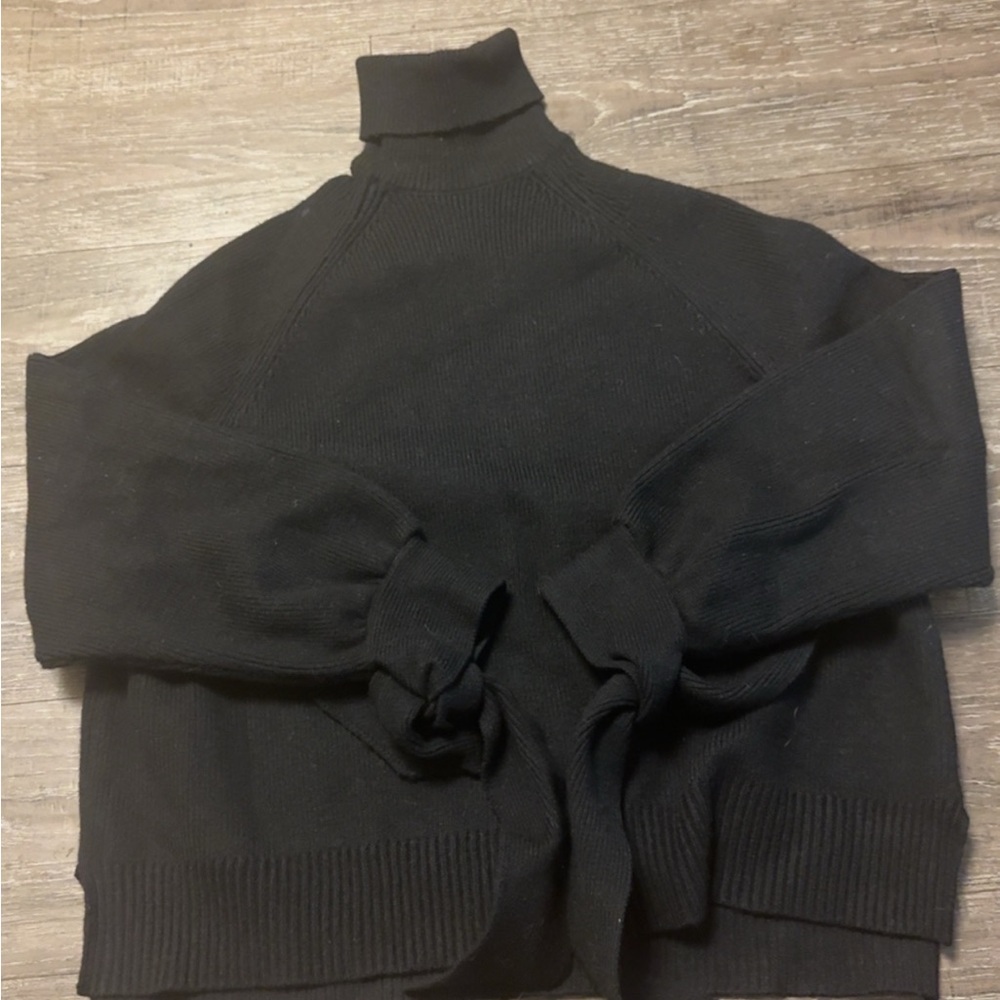 Zara Black Cowl Neck Sweater